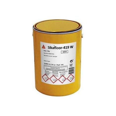 Sikafloor-419 W Gloss Cubo 4 Kg SIKA