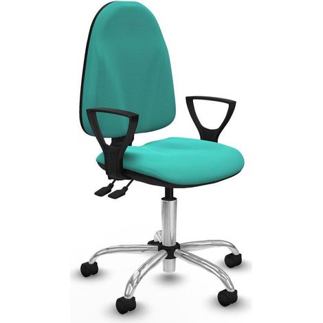 Piqueras y Crespo BFN05RN Ergonomischer Bürostuhl in Türkis