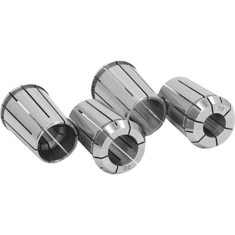 pinces OZ25 avec clé, jeu de pinces de coupe en acier à ressort pour tours CNC, fraisage et perçage, diamètres 16, 18, 20 et 25. (1/5)