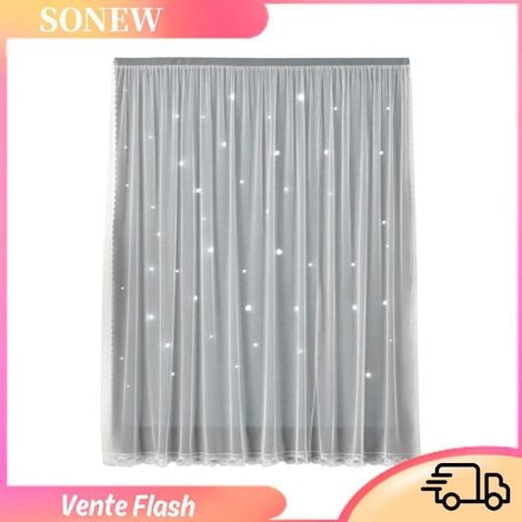Sonew Rideaux auto-adhésifs 1.2x1.8m Self Adhesive Portable Blackout Curtains Easy To Install Bedroom Window vente textiles (1/5)