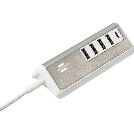 brennenstuhl 1508230 caricabatterie bianco 20 W USB multiplo
