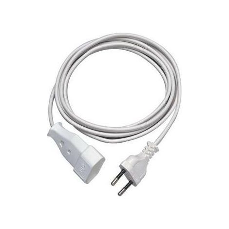 Verlängerungskabel 3m weiss, PVC