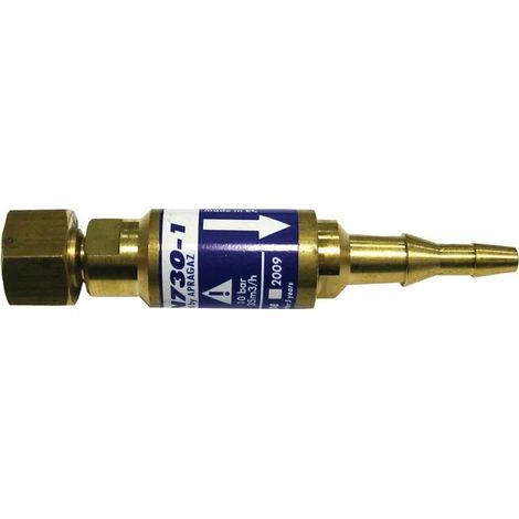 Valvola antiritorno gce-charledave securidave o2 sicurezza gas 16 cm