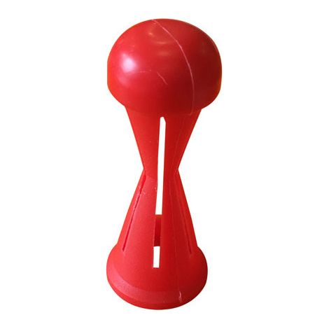 Moncoffrage – Capuchon de protection en plastique rigide rouge pour fers ø 6 à 16 mm – Sac de 250 pièces – Réduit les risques de blessures sur chantier (1/3)