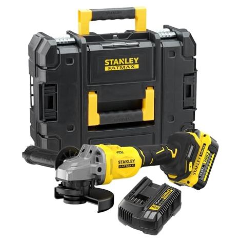 Amoladora angular SFMCG710M1T-QW Ø 125 mm - 18 V + 1 batería 18 V - 4 Ah + 1 cargador