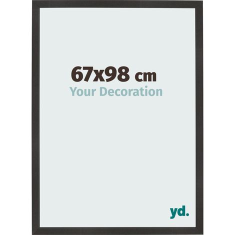 yd. - Cadre photo 67x98 - Noir Mat - MDF - Bologna