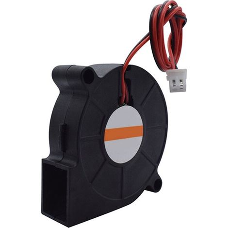 Kühlventilator für 3D-Drucker, Größe 50x50x15mm, 24V, kompatibel mit Reprap Heizbetten und 24V Filamentkühlsystemen. (1/3)