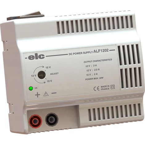 Alimentation de laboratoire, 10V, 2A, 1 sortie 30W (1/3)