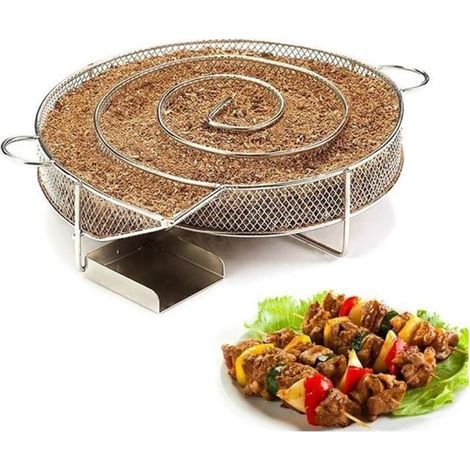Fumoir - ZGEER - Cuisine BBQ - Acier inoxydable - Multifonction - Fumage à froid (1/4)