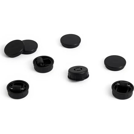 [GEBRAUCHT] B-Ware Hay Container Füße Rollen Satz Set Polypropylen Pp Schwarz Facet Für Container