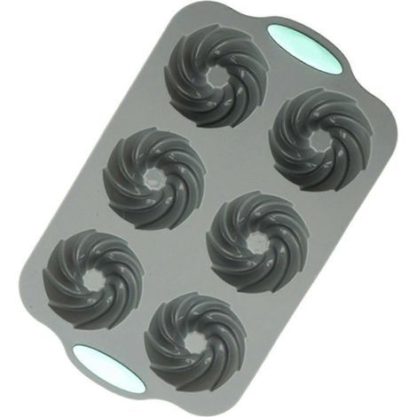 Stampo in silicone resistente al calore per torte natalizie, ideale per torte, toast e cubetti di ghiaccio. Antiaderente e facile da sformare. Jikaix (1/5)