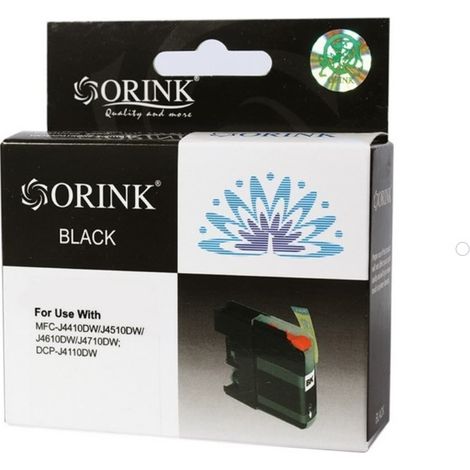 Cartouches d'encre de remplacement Brother OR-CB127BK pour imprimantes MFC-J4410DW, J4510DW et J4610DW.