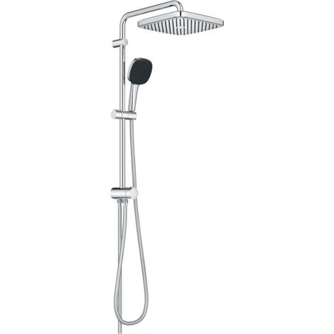 Colonne de douche avec inverseur manuel - Economie d'eau - GROHE Vitalio Comfort 250 - Chromé - 26698001