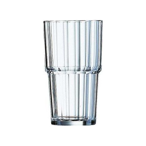 ARCOROC Trinkglas Arcoroc NORVEGE 7,4 x 12,5 cm (D. x H) 320ml Glas glasklar 6 St./Pack. (1/4)