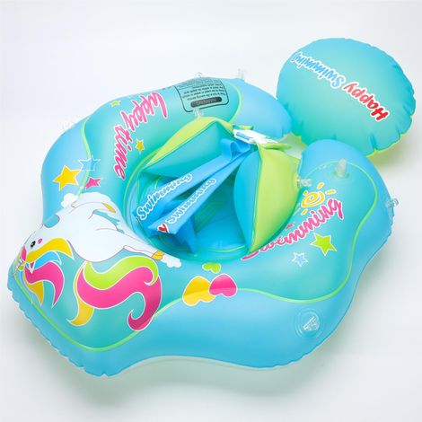Nouvelle bouée pour enfants avec airbag surélevé et siège gonflable anti-roulis, taille S [3-12 mois]