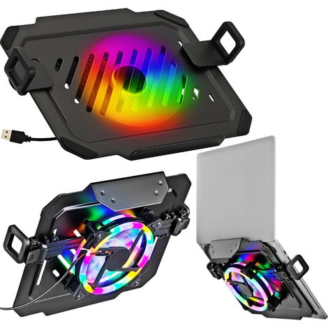 Soporte para portátil Mozos LP-RGB para montaje en escritorio (1/5)