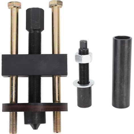Questo strumento è adatto per rimuovere la pista interna del cuscinetto dell'albero del cambio dopo l'anodizzazione nera ed è compatibile con cambi a cinque e sei marce. Include un kit di smontaggio e