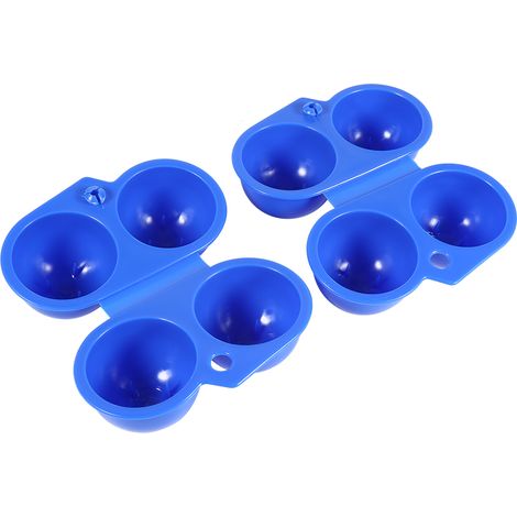 Boîte à œufs de cuisine pliable et portable (1 pièce) pour le camping en extérieur (1/5)