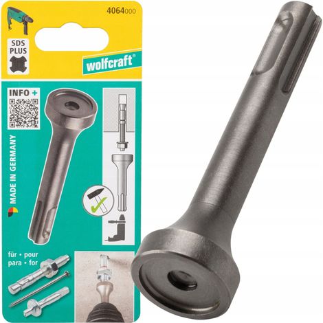 Adattatore martello Wolfcraft 4064000 acciaio temprato 17 mm (1/3)
