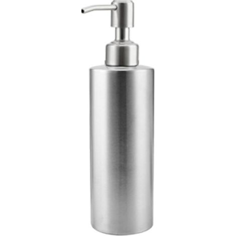 Bouteille Distributeur Gel Douche Shampooing - Acier Inoxydable 304 - 25 mm Embout - 240 à 550 ml - 1 Pièce (1/5)