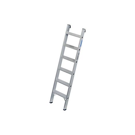 Escalera de mano para cargas pesadas  peldaños de aluminio de 80