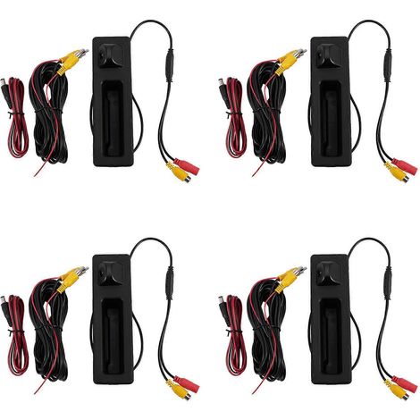 4 cámaras de visión trasera de 170° con manija de maletero para BMW Serie 3 5 X3 F10 F11 F25 F30 1 (1/5)