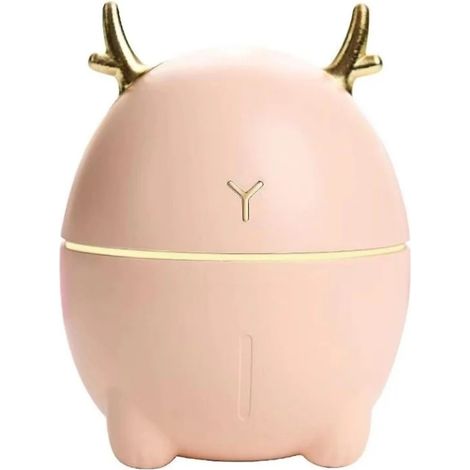 1 Humidificateur USB, design renne, éclairage ambiant, 20 cl, pour maison (1/5)