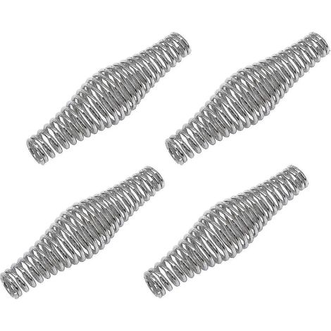 Filiyano-Poignée en acier inoxydable pour barbecue à ressort, fumoir, poêle à bois, poignée de rechange robuste pour barbecue, accessoires de cheminée