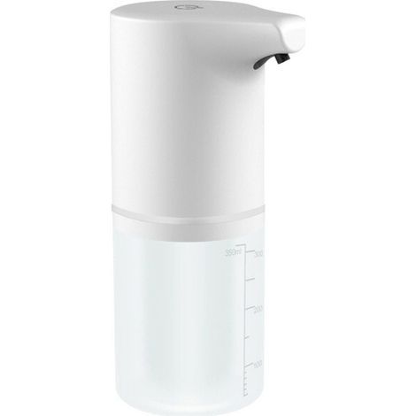 Dispensador automático de jabón espumoso, inteligente, 0,25 segundos, sin contacto, sensor infrarrojo, 350 ml, IPX54, blanco (1/5)