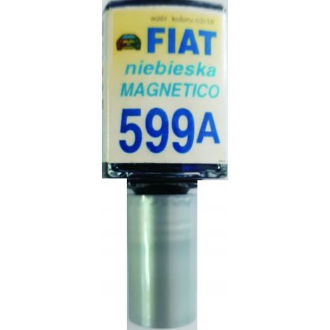 Fiat 599A blu magnetico = jeep PBM ritocco vernice auto PER GRAFFI 10 ML ARA (1/5)