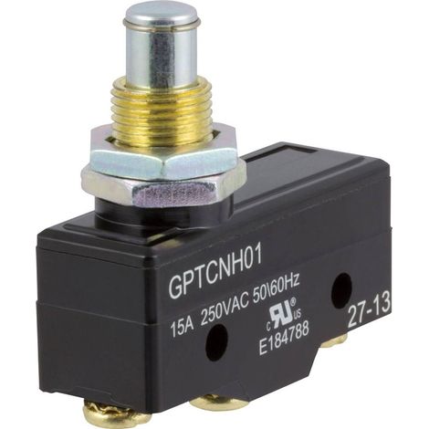 ZF GPTCNH01 Microinterruttore GPTCNH01 250 V/AC 15 A 1 x On / (On) Momentaneo 1 pz. (1/2)