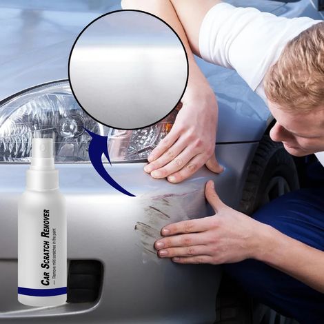 Nettoyant Nano 100ml Anti-Rayures Voiture Spray Efface Rayures Carrosserie Polish Rénovateur Auto Micro-Rayures (1/5)