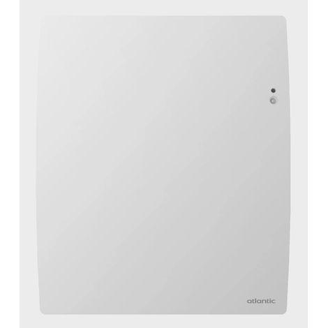 Radiateur connecté avec pilotage intelligent horizontal 2000W blanc carat AGILIA+ - ATLANTIC - 503131