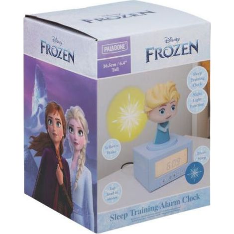 Paladone, Sveglia Lampada Disney Frozen Elsa, Proiezioni Luce Notturna, USB