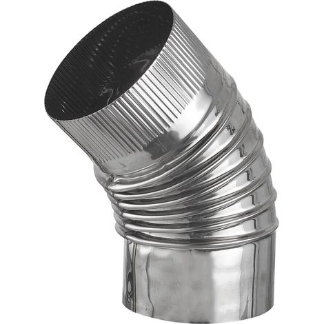 Kit 2 Coudes Inox 45° ø80 AG MC H.1