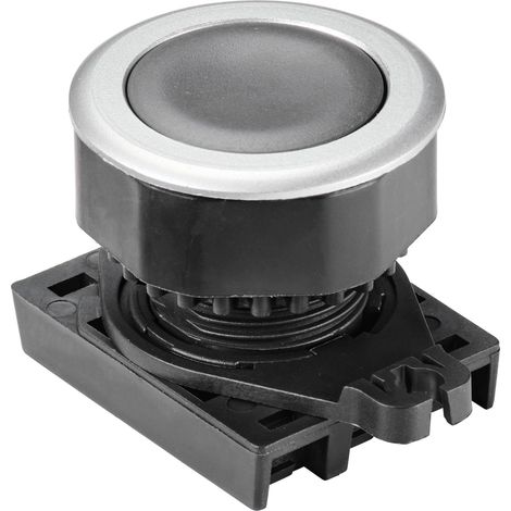 TRU COMPONENTS S3PF-P1K BOUTON POUSSOIR À PRESSION BOUTON NOIR 1 PC(S) TC-10343972 (1/2)
