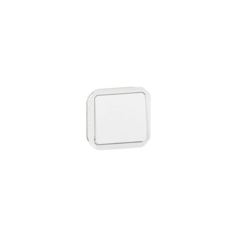 INTERRUPTEUR OU VA-ET-VIENT ÉTANCHE PLEXO 10AX 250V IP55 IK08 AVEC ENJOLIVEUR - FINITION BLANC LEGRAND LEG069611L (1/5)