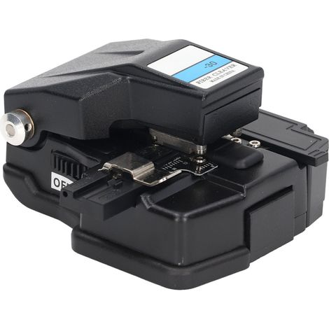 Coupe-fibre optique de précision, lame stable, outil de clivage haute performance pour épissure à froid, cutter fibre noire (1/5)