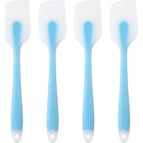 Spatules En Silicone - Résistant À La Chaleur 450F - Pour Cuisine Et Pâtisserie - Lot De 4 (1/5)