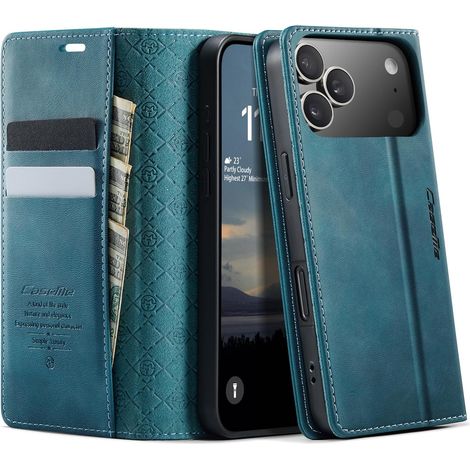 Coque pour iPhone 18 Pro Max/17 Pro Max Etui Protection RFID, Vert (1/5)