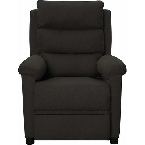 Maison Exclusive - Relaxsessel Schwarz Stoff (1/5)