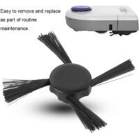 6 Brosse Latérale - Pour Aspirateur Robot Neato Botvac D7 D5 D3 D7500 D8500 D80 N0B9 - ABS - 1 cm x 1 cm (1/2)