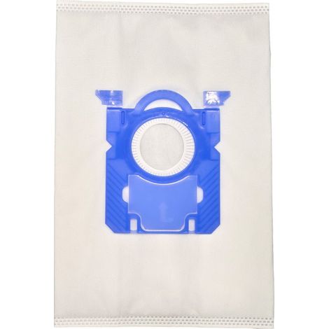 S-Bag Vacuum Cleaner Bags Compatible with FC8021/03, GR201SM, E201S  Multilayer Filter  Classic Long Performance Vacuum Cleaner Bags (Pack of 10)
