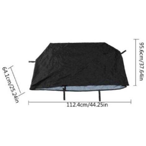 Grille de barbecue Couverture étanche WeberQ3000 Q2000 Jardin extérieur 112,4  64,1  95,6 cm (1/4)