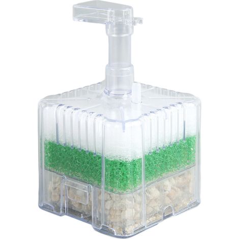 Filtre à éponge pour aquarium, mini filtre multicouche à filtration biochimique, filtre à éponge à air pour aquarium (1/5)