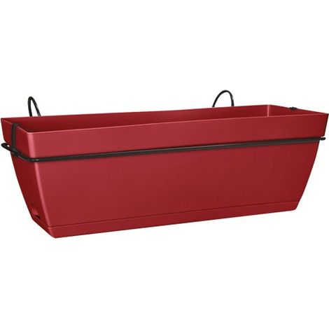 FLORUS - Paris kit balconniere 50cm rouge foncé