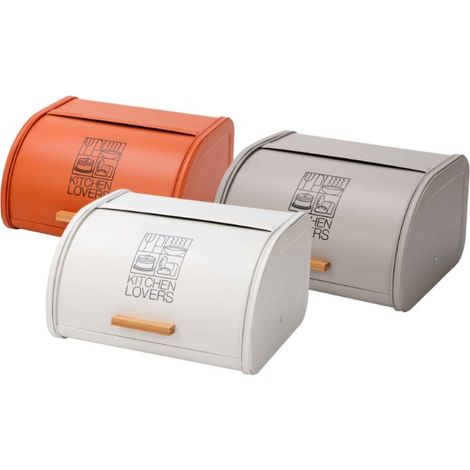1 Pezzo Contenitore Portapane in Metallo Collezione Dune 30 x 26 x 17 cm 3 Colori (1/2)