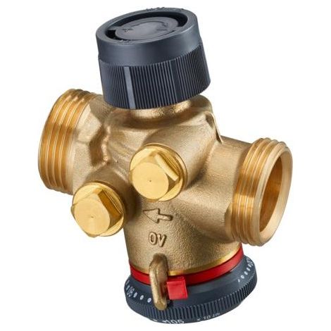 OVENTROP Druckunabhängiges Regelventil Cocon QTZ mit Außengewinde PN 16 DN 10, G 1/2, 90-450 l/h, ohne Messventile, EZB Messing, 1145663 (1/5)