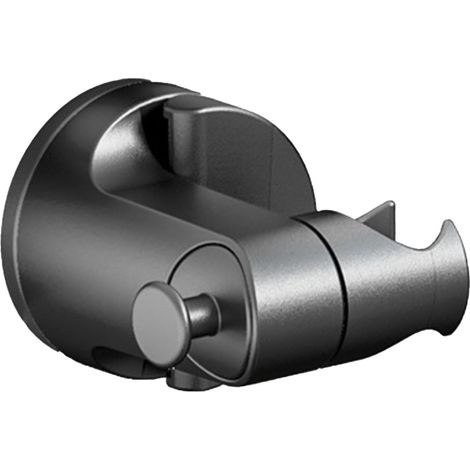 Porte Pommeau de Douche Ventouse,Support Douche Sans Percage pour Salle de Bain,Angle Réglable,ABS Support Douche Ventouse (1/5)