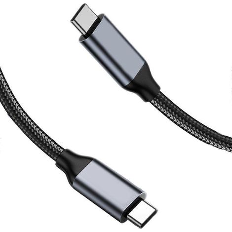 2 Typ-C-Ladekabel 20V 5A 100W Stromversorgung für Tablets, Laptops und andere Geräte